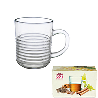 Чашка скляна 260мл