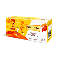 Чай цейлонський чорний We Tea Delicate, 25 пакетів