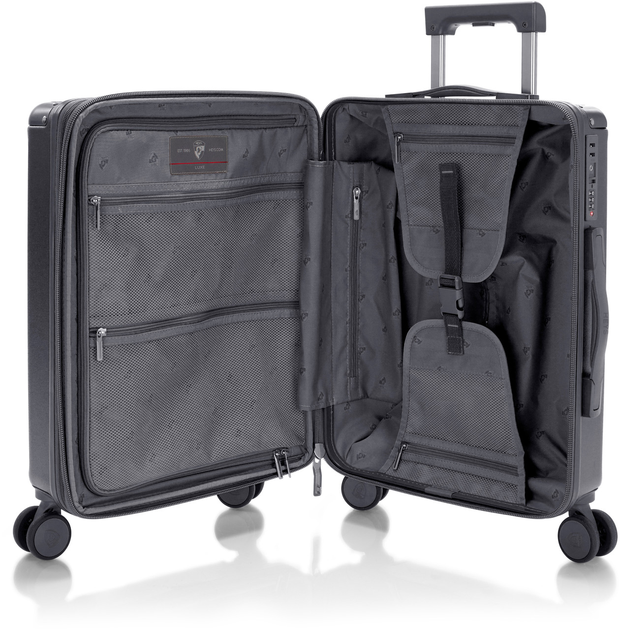 Купить Чемодан Heys Luxe (S) Gunmetal (10160-0063-21), цена 6900 ...