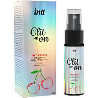 Збуджує спрей для клітора Intt Clit Me On Red Fruits Warming Effect 12 мл, що зігріває ефект