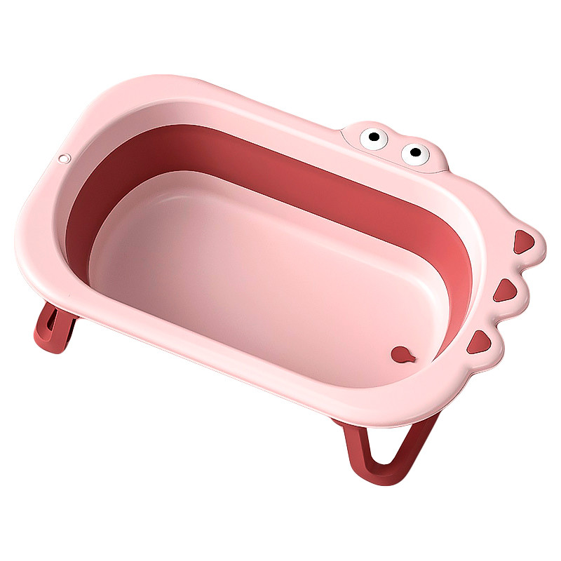 Дитяча складна ванна bestbaby bh-327 рожевий