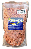Прикормка для рыбы, гранулированная, Klasster Flat Feeder Mix, 0,9 кг, вкус Клубника-Специи