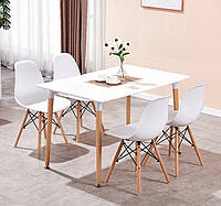 Кухонный комплект стол и 4 стула MUF-ART D_7825