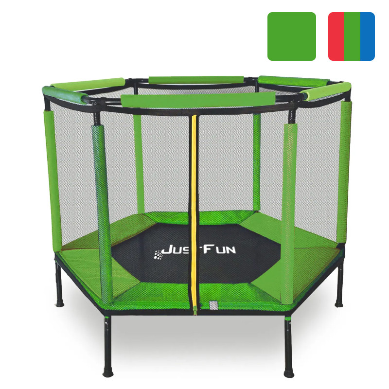 Батут-Манеж детский Just Fun 140см с защитной сеткой для детей D_1174 ...