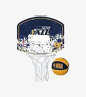 Набор баскетбольный Wilson NBA Team Mini Hoop Uta Jazz