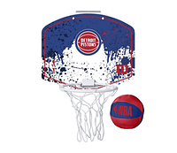 Набор баскетбольный Wilson NBA Team Mini Hoop Detroit Pistons
