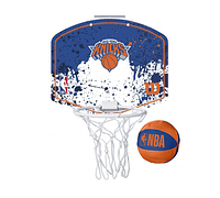 Набор баскетбольный Wilson NBA Team Mini Hoop New York Knicks