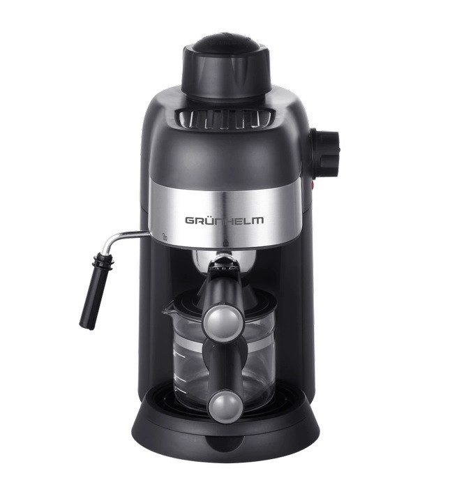 Кавоварка еспресо Grunhelm GEС10 800 Вт 3.5 бар 4591553
