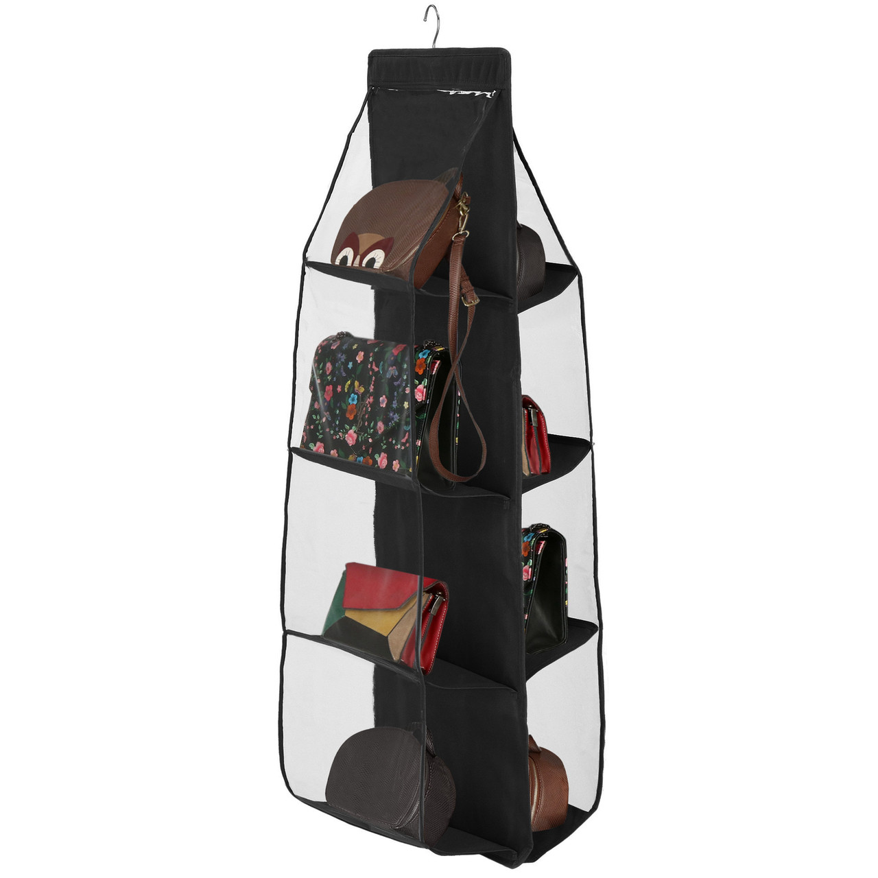 Органайзер подвесной для хранения сумок аксессуаров Springos HA3123 черный 115 x 34 x 30 см D_1713 - фото 3 - id-p1926850063