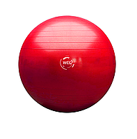 Мяч фитбол гимнастический WCG 75 Anti-Burst 300кг Розовый для фитнеса D_1920