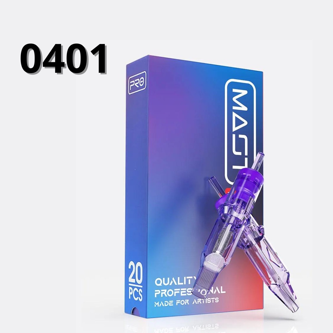 0401RL (0,18мм) Картриджі тату Mast PRO 1 шт (контур) картриджі