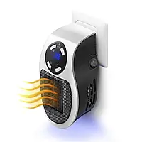 Портативный электрический нагреватель SUNROZ PLUGGABLE Mini Heater Fan тепловентилятор 500Вт