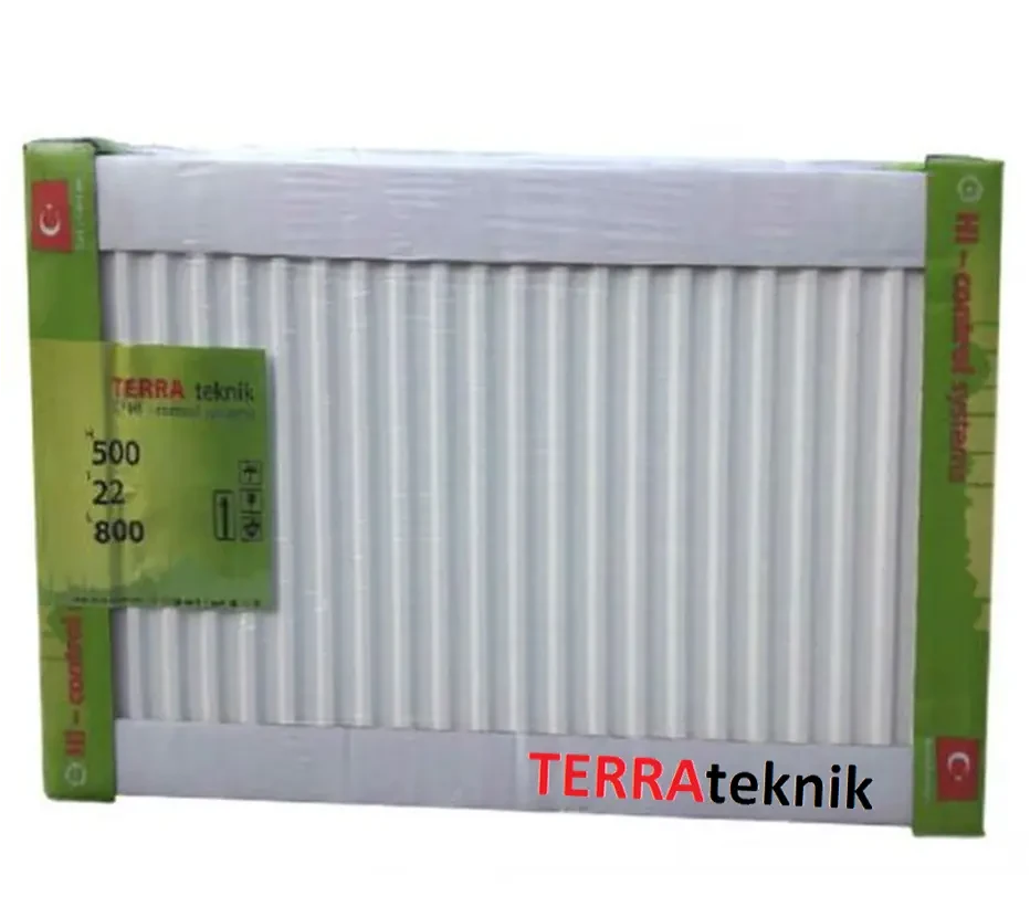 Сталевий радіатор Terra teknik 22k 500*400 бокове підключення