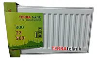 Стальной радиатор Terra teknik 22k 300*800 боковое подключение