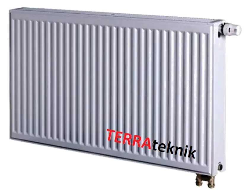 Сталевий радіатор Terra teknik 22 k 500*500 (нижнє підключення)