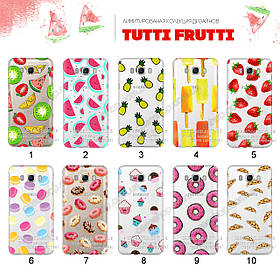 Ультратонкий прозорий чохол з малюнком для Samsung Galaxy J7 2016 J710h (80 дизайнів)