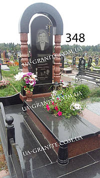 Пам'ятник з аркою із граніту 1500*2500