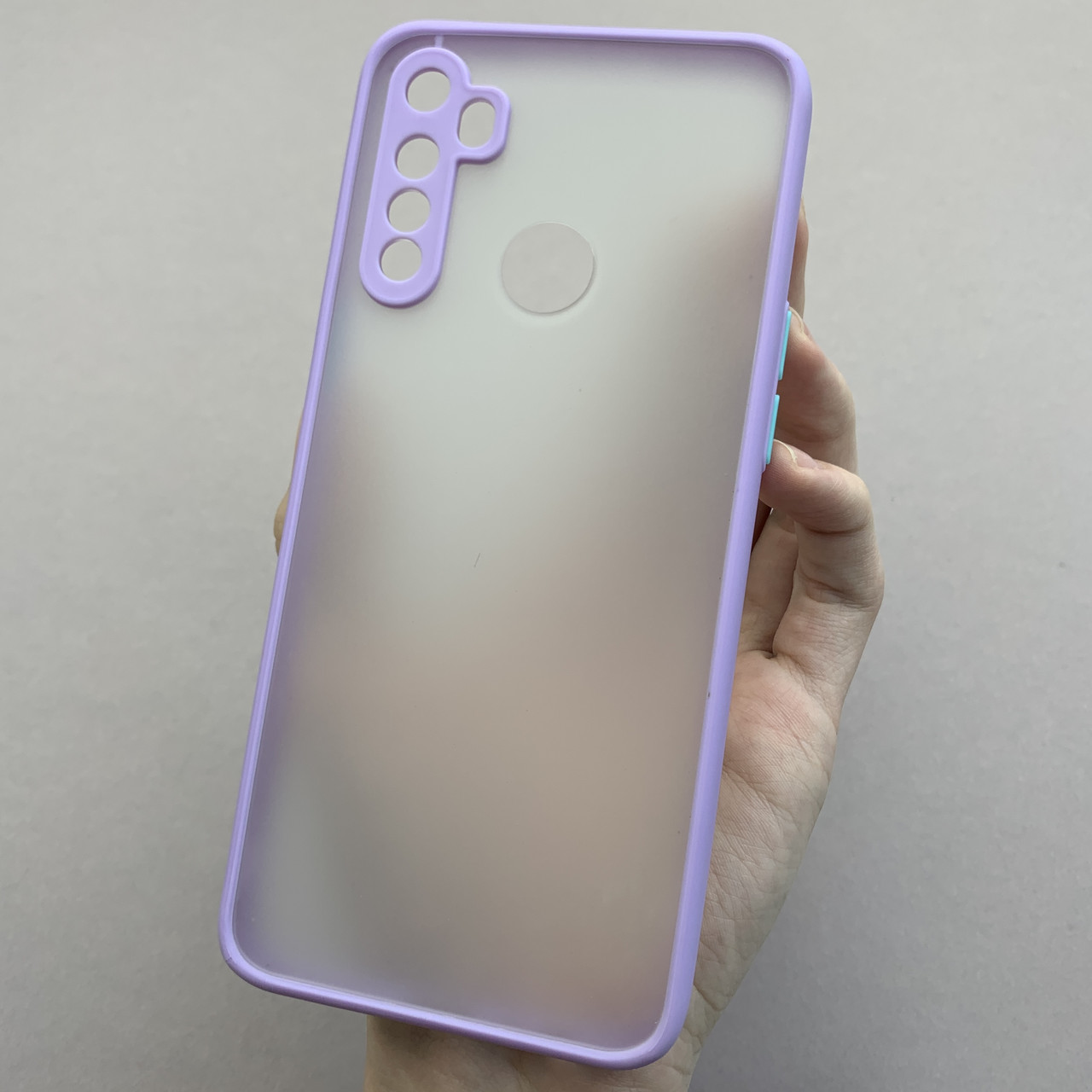 Чохол для Realme 6i чохол Totu з кольоровими кнопками на телефон реалмі 6і бузковий tcb