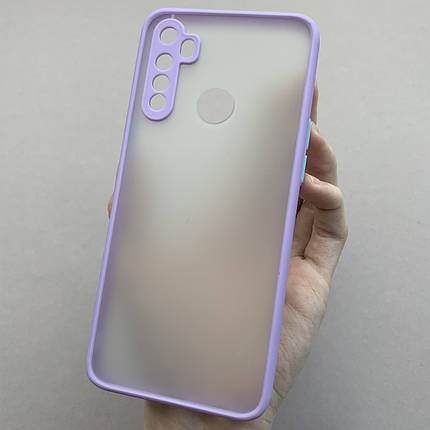 Чохол для Realme 6i чохол Totu з кольоровими кнопками на телефон реалмі 6і бузковий tcb, фото 1