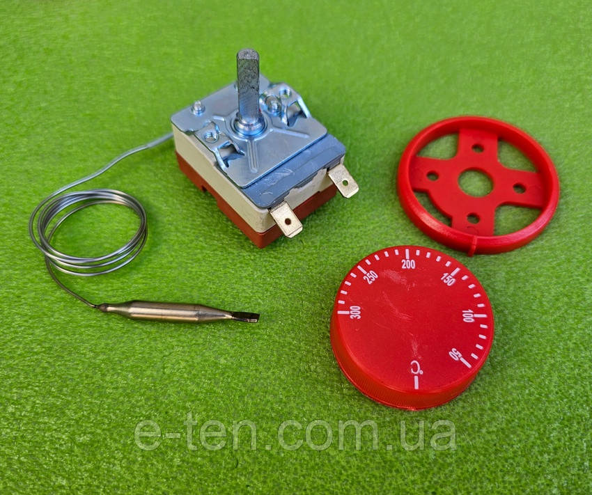 Термостат капілярний HUIDE WYE300 / Tmax=300°C / 16А / 250V / L=90см (на 2 контакти) до паяльників