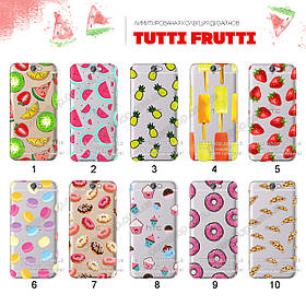 Ультратонкий прозорий чохол із малюнком для HTC One A9 (80 дизайнів)