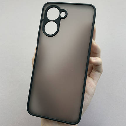 Чохол для Realme C33 чохол Totu з кольоровими кнопками на телефон реалмі с33 чорний tcb, фото 1