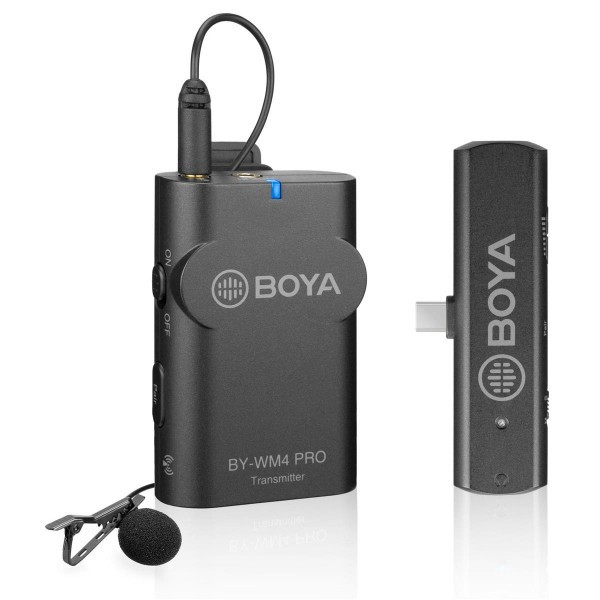 Мікрофонна система бездротова Type-C BOYA BY-WM4 PRO-K5