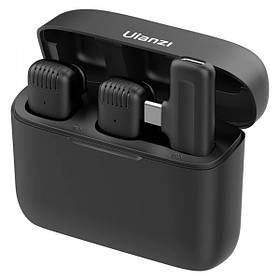 Мікрофон бездротовий для телефона подвійний Ulanzi J12 Type-C