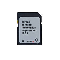 Карта навігації Renault Carminat TomTom Live Europe 11.05 (2023 год)