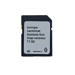 Карта навігації Renault Carminat TomTom Live Europe 11.05 (2023 рік)