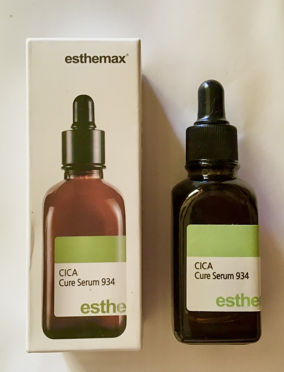 Esthemax Cica (Centella) Cure Serum 934 лікувальна зволожувальна та заспокійлива сироватка 30 мл