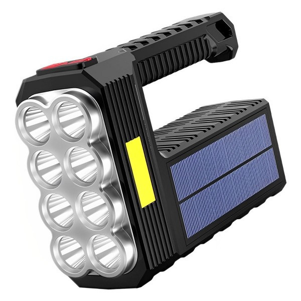 Ліхтар із сонячною панеллю 8 XPG 1 COB 1200 мА·год 500 лм Puluz EDA003723902