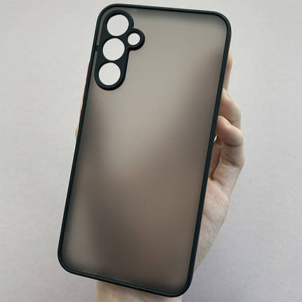 Чохол для Samsung Galaxy A34 5G (A346E) чохол Totu з кольоровими кнопками на телефон самсунг а34 5г чорний tcb, фото 1