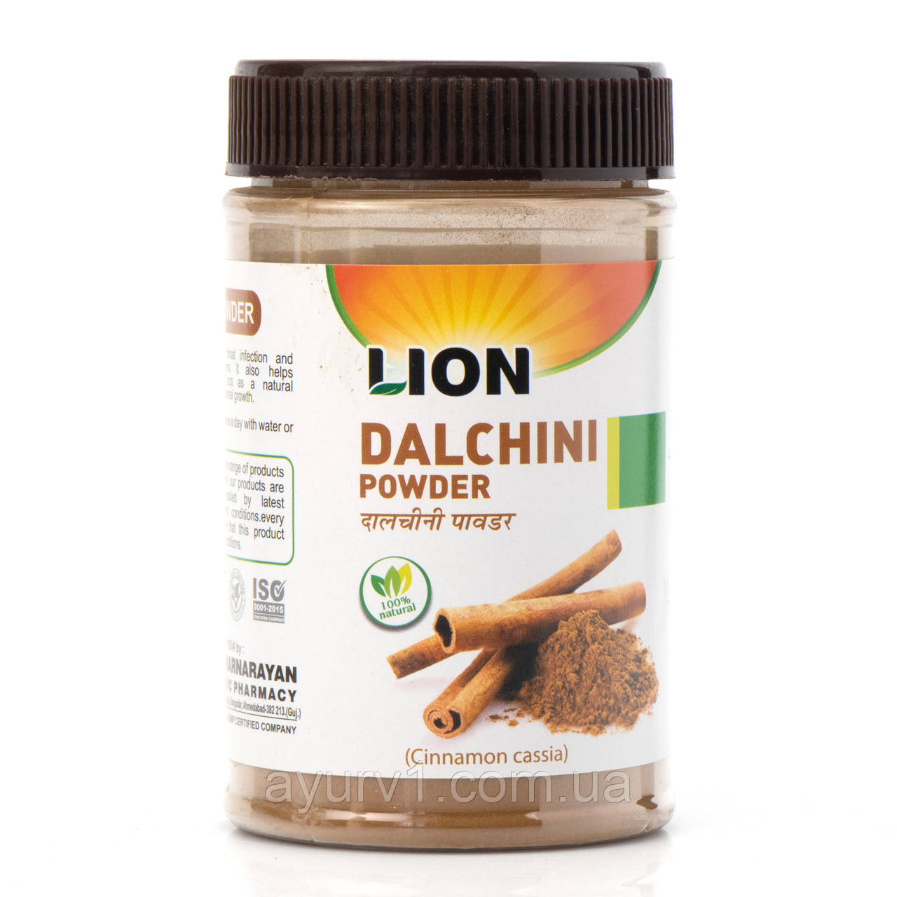 Кориця Далчині порошок, Dalchini powder Lion 80g у разі діабету, переддіабету, інсулінорезистентності