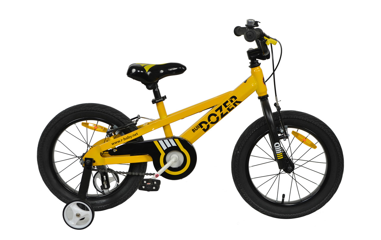 Велосипед RoyalBaby BULL DOZER 16", OFFICIAL UA, жовтий