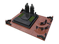 3D модель подвійного памятника