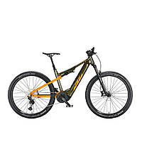 Электровелосипед KTM MACINA CHACANA 792 рама L/48, зелено-оранжевый, 2022