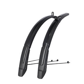 Комплект крил City XLC MG-C41, 26-28", 46 мм, чорний, 509 г