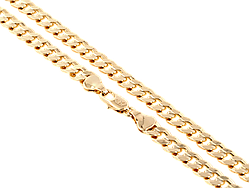 Ланцюжок Xuping Позолота 18K "Плетіння Панцирне" довжина 50см х 6мм