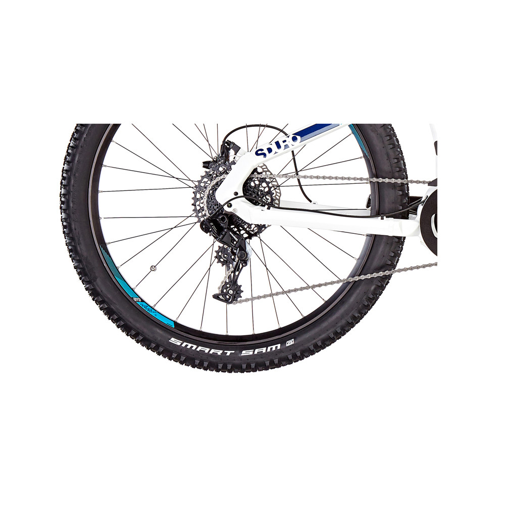 Електровелосипед Haibike SDURO HardSeven Life 5.0 500 Wh 27.5", рама S, біло-синьо-безбесний, 2019 - фото 7 - id-p1926995976