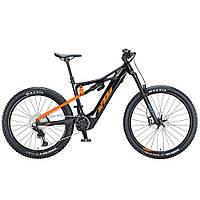 Электровелосипед KTM MACINA PROWLER MASTER 29" рама М/43, черный (оранжевый), 2021