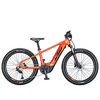 Электровелосипед KTM MACINA MINI ME 241 24" рама S/35, оранжевый (черный), 2021