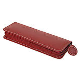 Набір якісних металевих ручок в м'якому футлярі зі штучної шкіри, фото 3