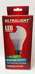 Лампа світлодіодна для холодильника 11Вт Е27 ULTRALIGHT LED-A65/SX7-11W-N-N27