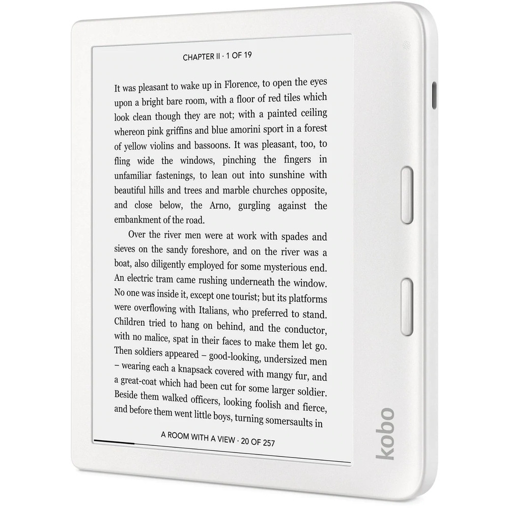 Електронна книга Kobo Libra 2 White - фото 2 - id-p1927011942