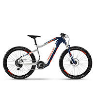 Электровелосипед Haibike Flyon XDURO AllTrail 5.0 i630Wh 11 s. NX 19 HB 27.5", рама M, сине-бело-оранжевый,