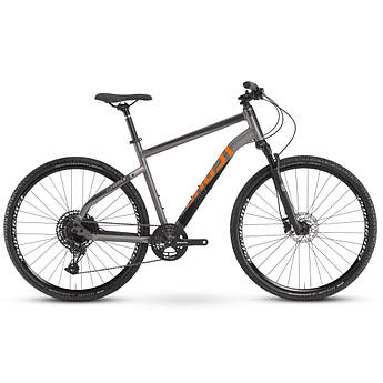 Велосипед Ghost Square Cross Essential AL W 28", рама L, сіро-чорний, 2021