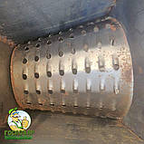 Кормоподрібнювач конусний ручний, коренерізка сталева 3мм на підшипниках, фото 9