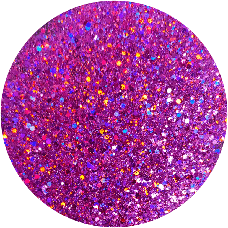 ГЛІТЕР СУХИЙ ГОЛОГРАФІЧНИЙ АЗАЛІЯ CHUNKY GLITTER 10 g, фото 4