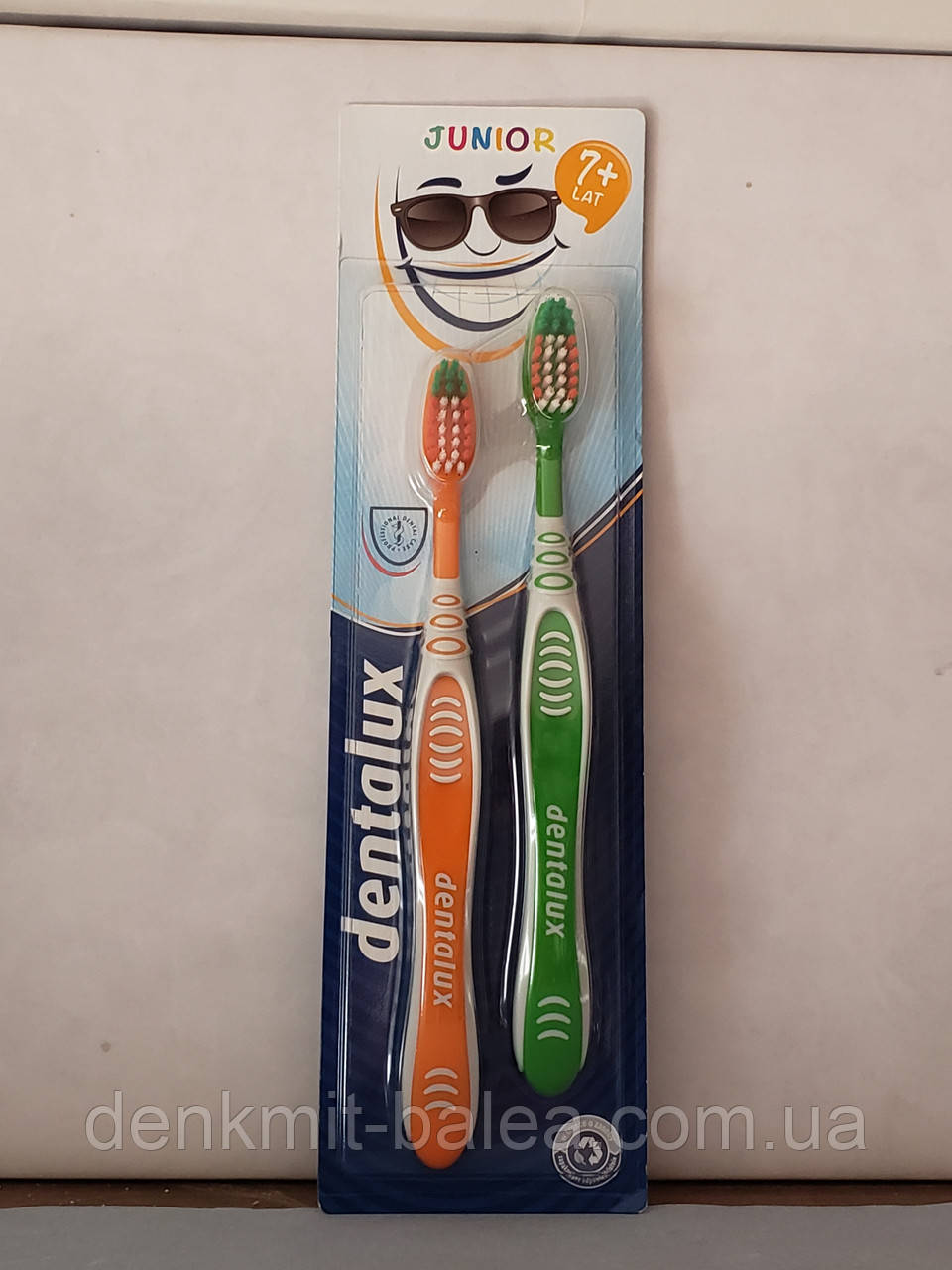 Зубна щітка для підлітків 7+ Dentalux Junior 7+ 2 шт
